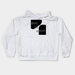 SPECIAL COLLECTION: BREAK THE BARRIERS 006 Kids Hoodie